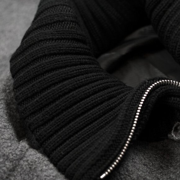 Solid Homme Heavy Wool Duffle-Style Coat — Size 50 (KR 105) — Made in Korea - Picture 10 of 14